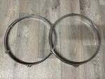 Mapex 12” Drum Hoops Rims 6-Lug Hardware Tension #WG68