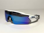 Oakley Radar EV Path OO9208-7338 Prizm Sapphire White Sunglasses + Case