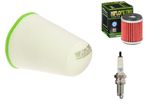 Service Kit For YAMAHA YFZ450 YFZ450R (2007 to 2025) Filters and NGK Spark Plug