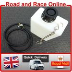 Temporary Fuel / Petrol Gas Tank For Motorcycles 1.5Lt Tank + Pipe + Tap + Clips