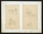 Frederick William Fairholt Antique Drawings Tobacco Industry Cigar Making & Kiln