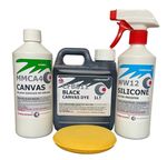 Fabric Roof Restoration Kit - Cleaner, Dye & Protector for Convertible/Soft Top