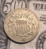 1867 Shield Type Nickel - HIGH GRADE - Great Find