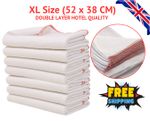 50X Lint Free Cloth Better Than Microfibre Car Cleaning Cloths Drying Wash Cloth
