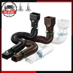 Rain Gutter Downspout Extension Flexible Downspout Extender Drain Pipe Gutter