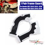 Dirt Bike Plastic Frame Guards For Honda CRF 250 R CRF 450 R CRF450R 2013-2016