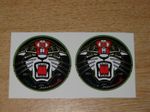 Marco Simoncelli 58 "ciao marco" 4.5cm x 2 stickers