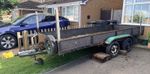 Twin Axle Flatbed Trailer 16ft x4ft