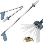Spider Catcher Long Handle Foldable 83 cm Humane Bug Insect Remover Grabber Tool