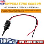 For Mercedes A B C E G GL CLK CLS Sprinter Ambient Air Temp Sensor & Connector