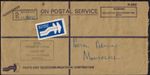 Zimbabwe 1987 Registered Airmail OPS Cover w/PTC Examiner of Sorting Mark RARE