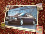 Daimler XJ40 1989-90 Original Large Dealership Advert Poster Sales Material Rare