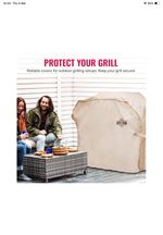 Grillman Large BBQ Grill Cover – Heavy-Duty Waterproof, Windproof & UV 147cm