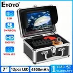 EYOYO Underwater Fishing Camera w/ 8GB DVR,7'' Colour Screen Fish Finder Camera