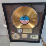Vintage Framed RIAA Gold Disc Sales Award Presentation Wild Wild West