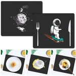 PU Leather Placemats Coasters Table Mats Washable Table Place Mats Coaster Sets