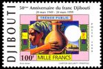Djibouti #YT743 MNH 1999 100fr Currency 100 Franc Bill Note [793]