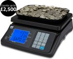 Coin Counting Scale Checker Money Cash Currency Weighing Counter Machine ZZap