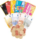 Casdon Play Money & Pretend Play Cards Set (€) | Complete Financial Toy Kit |