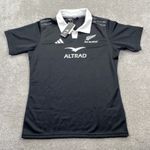 Adidas All Blacks Rugby Jersey 25 Years Edition Black White Size L