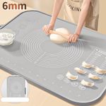 Kitchen Pastry Board Extra Thick Non-Slip Silicone Baking Mat Food Grade Rolling