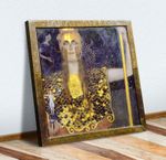 Gustav Klimt Pallas Anthene - CANVAS WALL ART PICTURE PRINT FAUX FRAME EFFECT