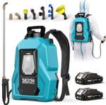 SEESII 100PSI 18L Backpack Sprayer Leak-Proof 2*Battery Electric Garden Sprayer