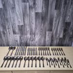 Viners KINGS Pattern Cutlery Set 18/10 Stainless Steel - 50 x Pieces - COMPLETE!