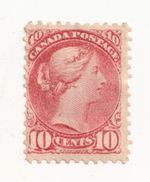 Canada 1889-97 QV 10c SG110 Mint Hinged No Gum