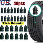 40x Tire Repair Screw in Rubber Plug Nail Car Tyre Puncture Repair Off-Road Tire