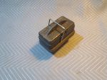 600) FUSE HOLDER DOUBLE 1 1/4 INCH BAKELITE VINTAGE PANEL MOUNT