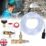 5000PSI Chemical Injector Downstream With 9.8ft Tube Kit For Pressure Washer UK