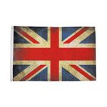 Flagtex Union Jack Grunge Flag Distressed Union Jack with Eyelets