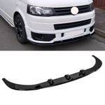 Gloss Black For VW transporter T5 T5.1 Sportline Front Splitter Lip 2010-2014 UK