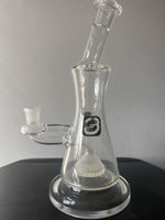 Shower head perc glass bong