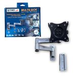 VECHLINE 3-WAY AXIS TV BRACKET FOR CAMPERVAN, MOTORHOME, RACEVAN & CARAVAN