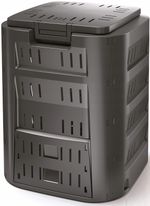 Composter Modular Bin Garden Waste Box Outdoor Fertilizer Weather Resistant 220L