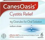 CANESOASIS CYSTITIS RELIEF - 6 SACHETS CRANBERRY FLAVOR