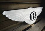 Bentley 3D Illuminated Sign Garage Light Box Showroom Dealership Mancave 35"x11"