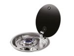Single Burner Gas Hob + Glass Lid Campervan Motorhome Boat CAN FC1345 RRP £250