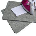 Grey Fortable Wool Pressing Mat Ironing Board Felt Pad for Quilting Wool 6 Sizes