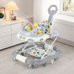 Baby Walker Bouncer First Steps Push Along Activity Music Ride On Car Melody Tow