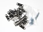(Pack of 30) Stop Motion Puppet Armature Joint Plates with 15 x nuts and bolts