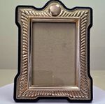 Vintage Turner & Simpson English Quality Silver Plate Photo Frame With Glass