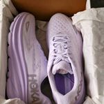 HOKA Clifton 9 Women's Running Trainers Starlight Purple UK 7.5 US 9B