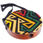 Mahalo Lap Top Cajon Drum With Strap & Gig Bag Geometric Design