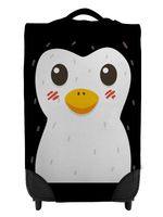 Cartoon Penguin Caseskinz Case Cover *SUITCASE NOT INCLUDED* 
