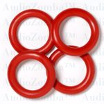 4 X DAMPER *VIBRA-SORB BS310 TUBE VALVE RINGS 20MM ECC83 12AX7 ECC82 12AU7 6N1P
