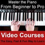 110 Piano Lessons Video Course Online Beginner to Pro Training Keys Keyboard