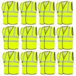 PACKS OF KIDS HI VIS VEST HIGH VISIBILITY JACKET CHILDRENS SCHOOL SAFETY HI VIZ